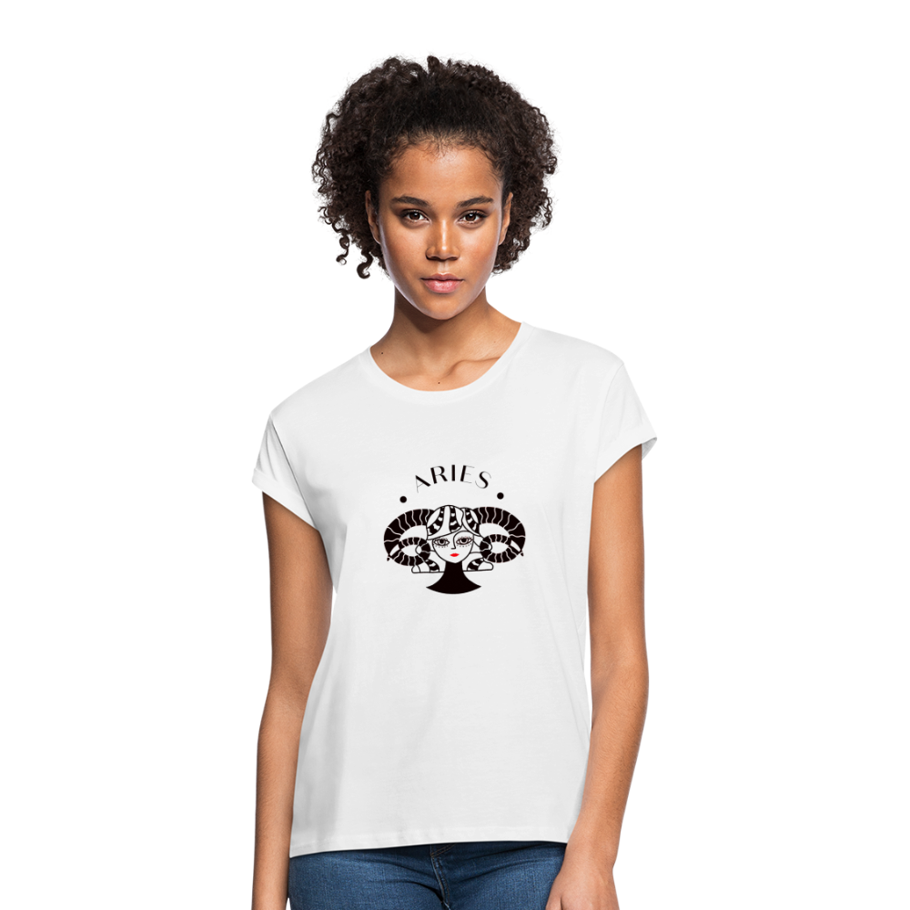 Aries Women's Relaxed Fit T-Shirt - white