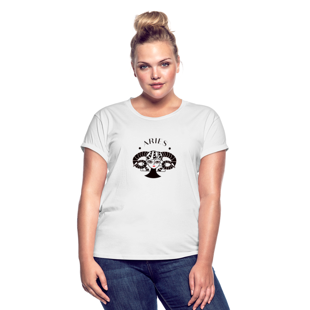 Aries Women's Relaxed Fit T-Shirt - white