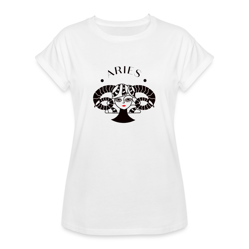 Aries Women's Relaxed Fit T-Shirt - white