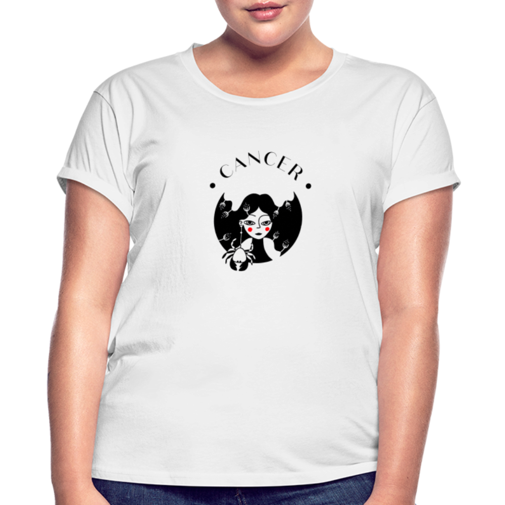 Cancer Women's Relaxed Fit T-Shirt - white