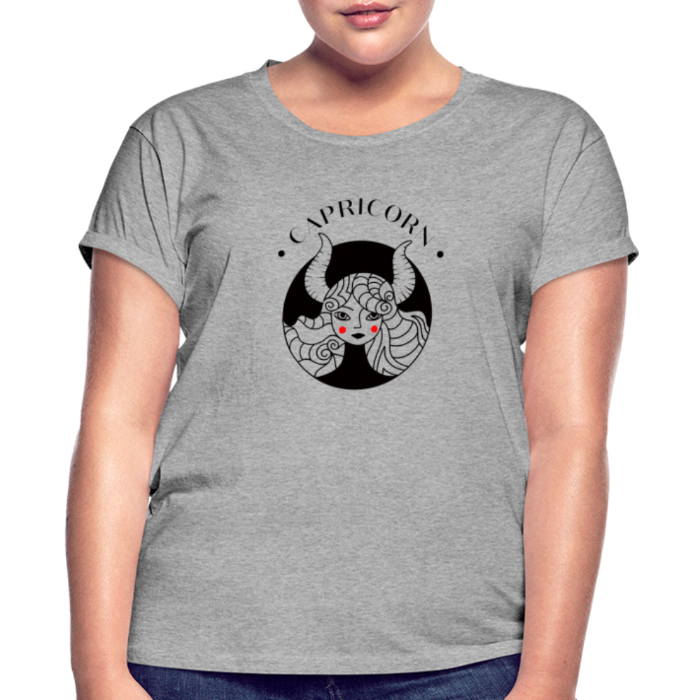 Capricorn Women's Relaxed Fit T-Shirt - heather gray