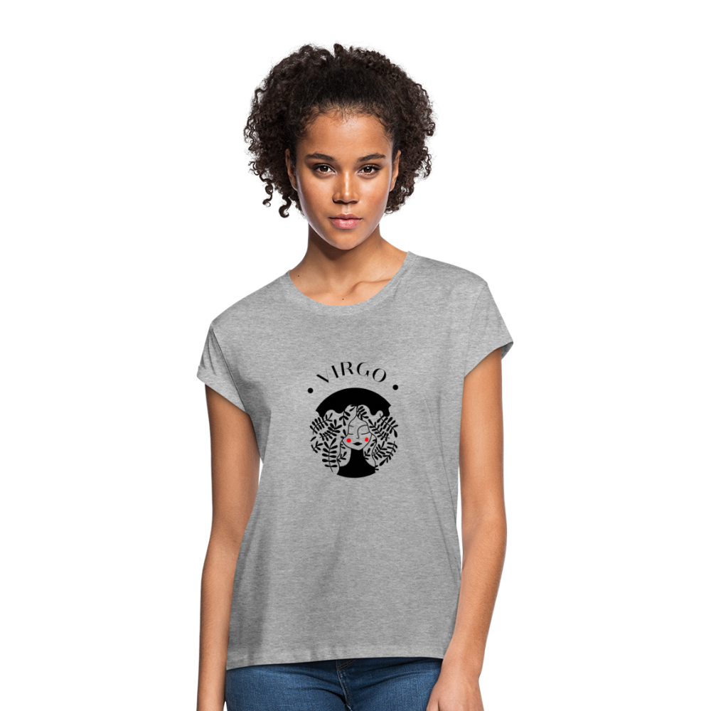 Virgo Women's Relaxed Fit T-Shirt - heather gray