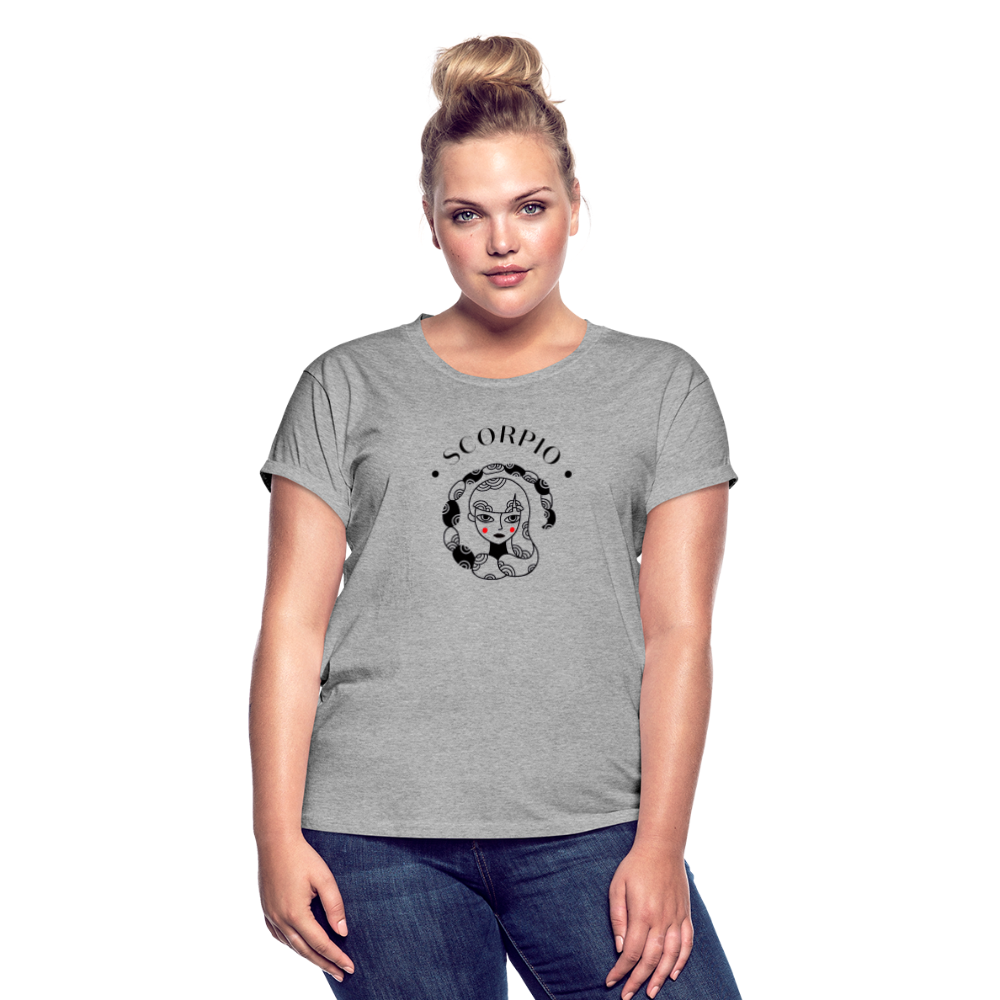 Scorpio Women's Relaxed Fit T-Shirt - heather gray