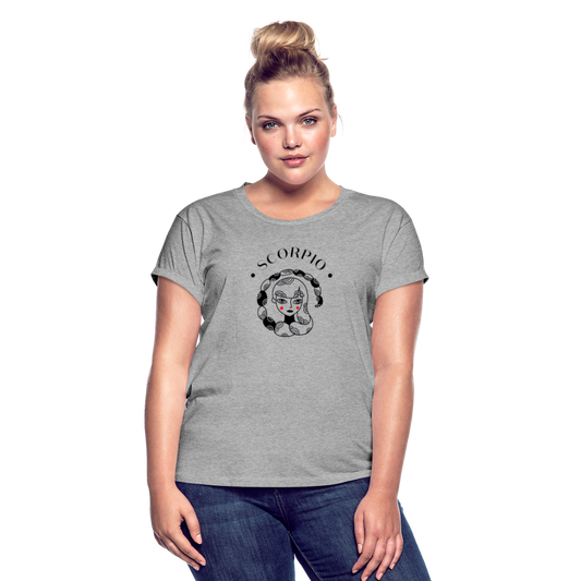 Scorpio Women's Relaxed Fit T-Shirt - heather gray