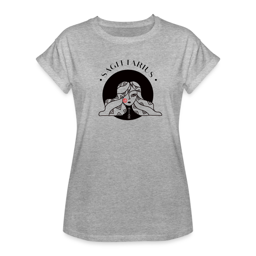 Sagittarius Women's Relaxed Fit T-Shirt - heather gray