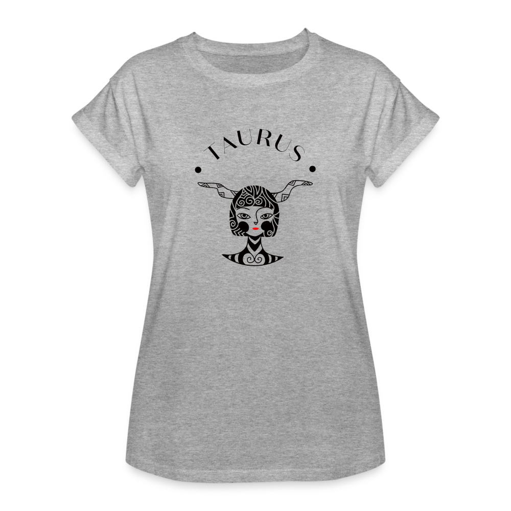 Taurus Women's Relaxed Fit T-Shirt - heather gray