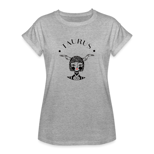 Taurus Women's Relaxed Fit T-Shirt - heather gray