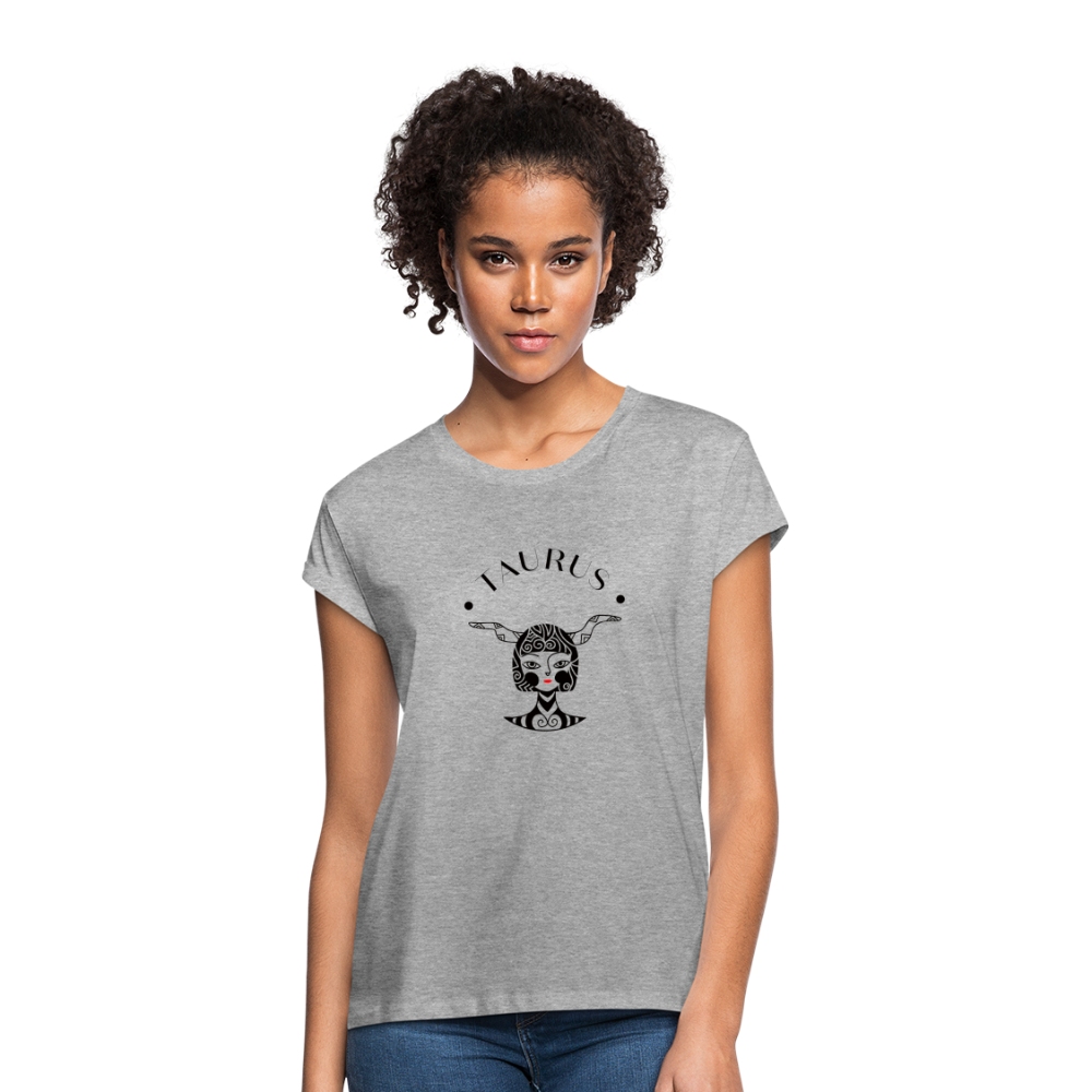 Taurus Women's Relaxed Fit T-Shirt - heather gray