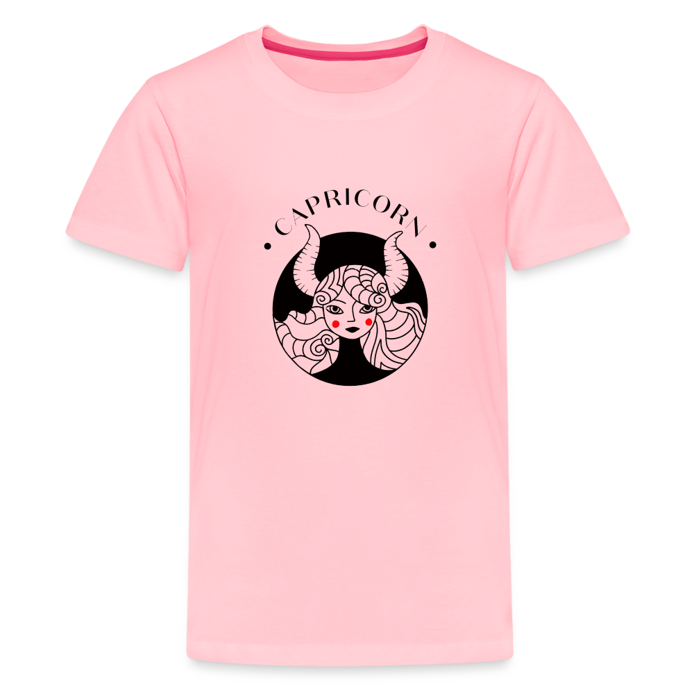 Capricorn Kids' Premium T-Shirt - pink