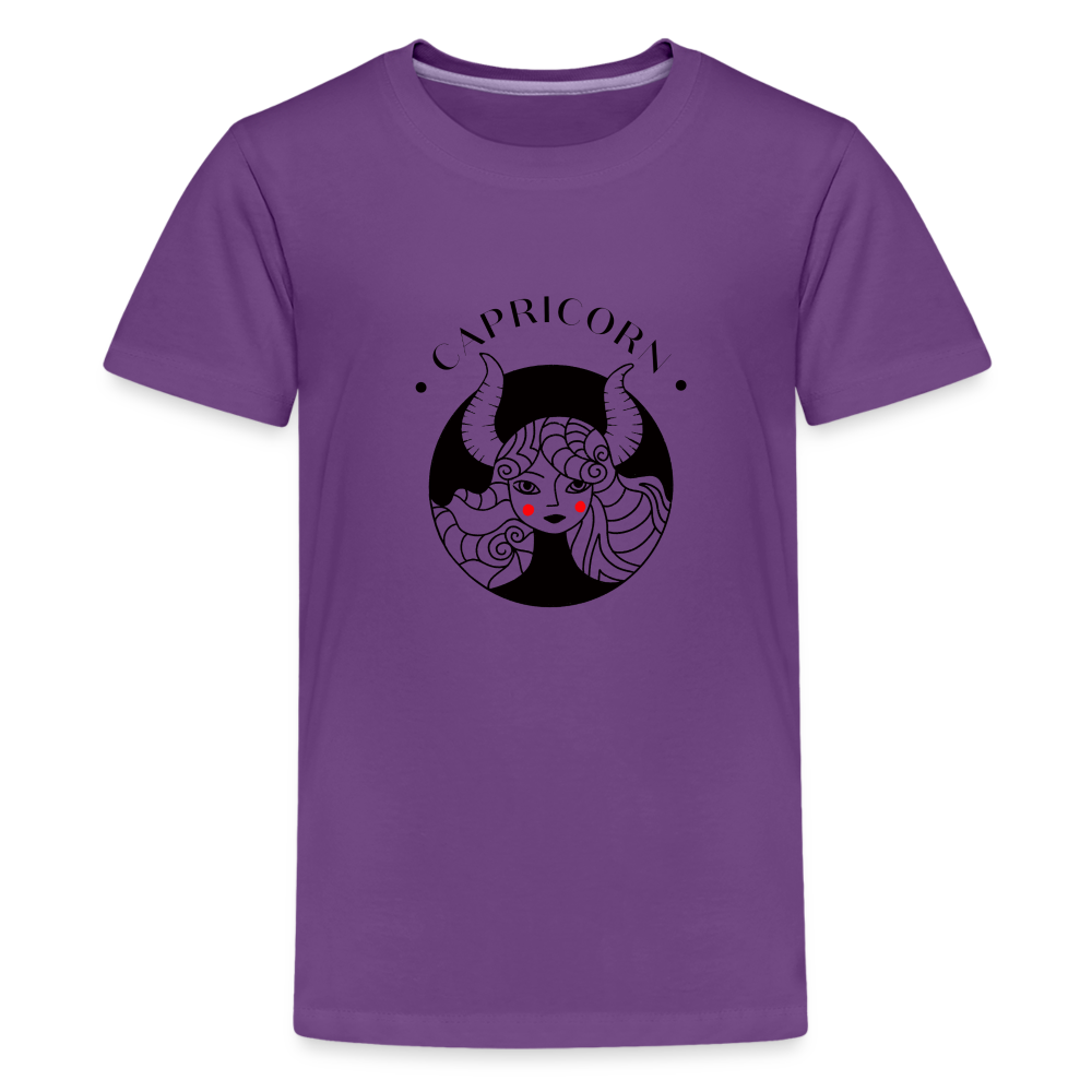 Capricorn Kids' Premium T-Shirt - purple