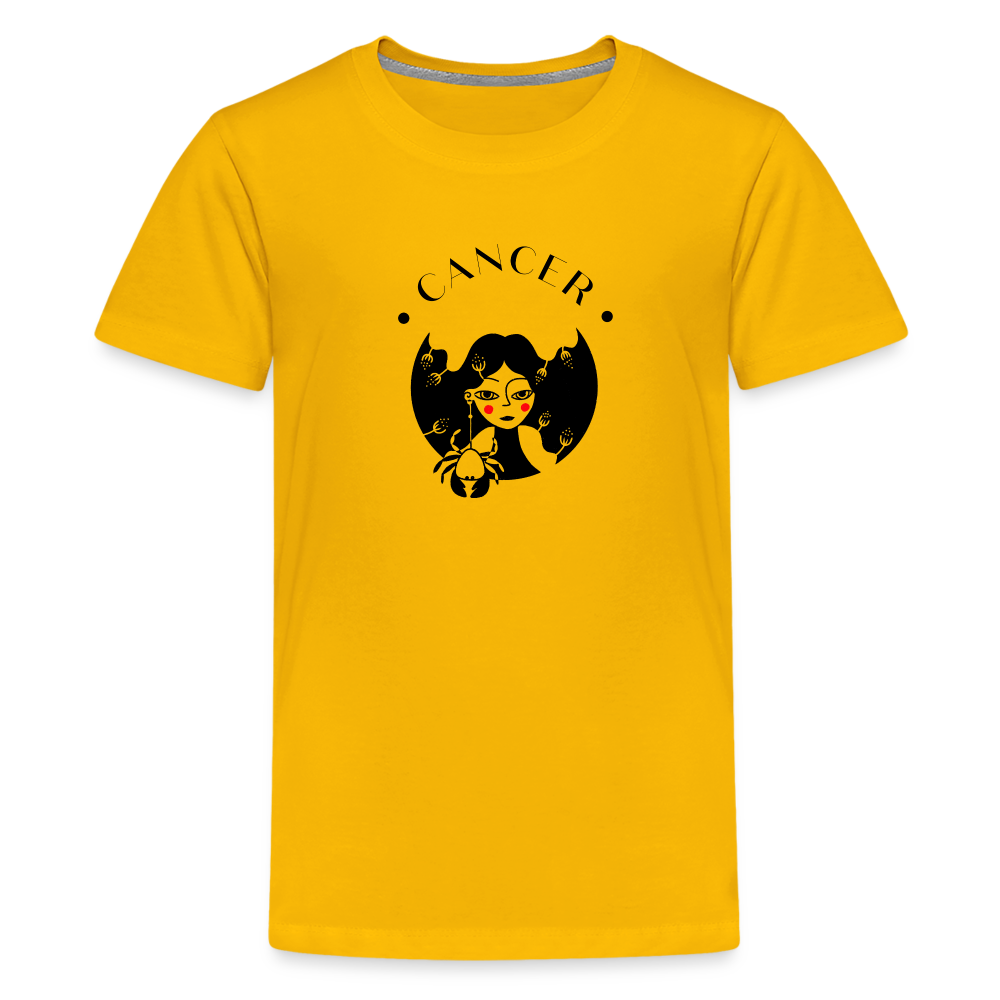 Cancer Kids' Premium T-Shirt - sun yellow