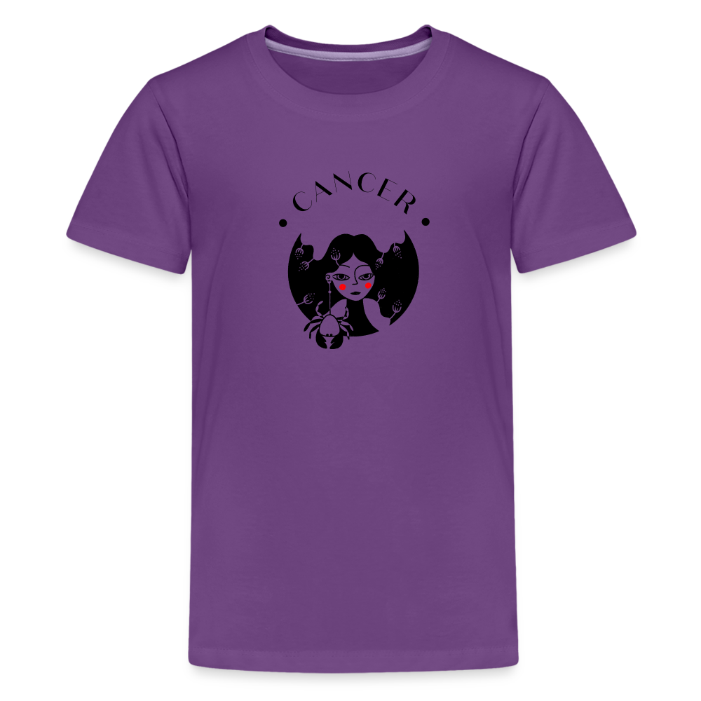 Cancer Kids' Premium T-Shirt - purple