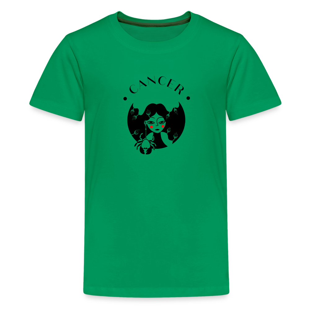 Cancer Kids' Premium T-Shirt - kelly green