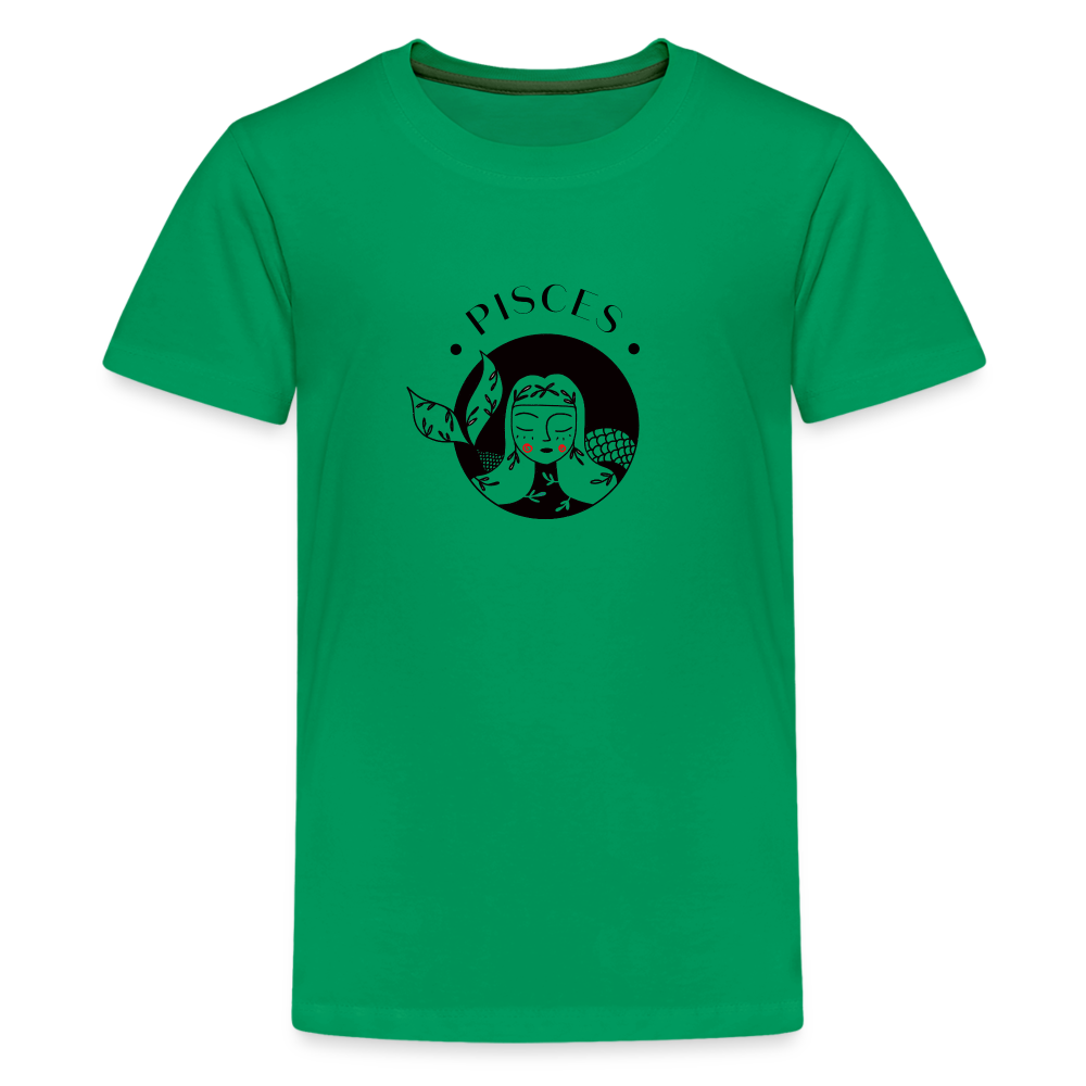 Pisces Kids' Premium T-Shirt - kelly green