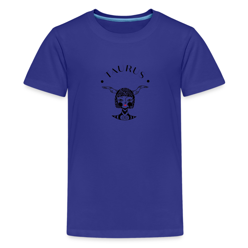 Taurus Kids' Premium T-Shirt - royal blue