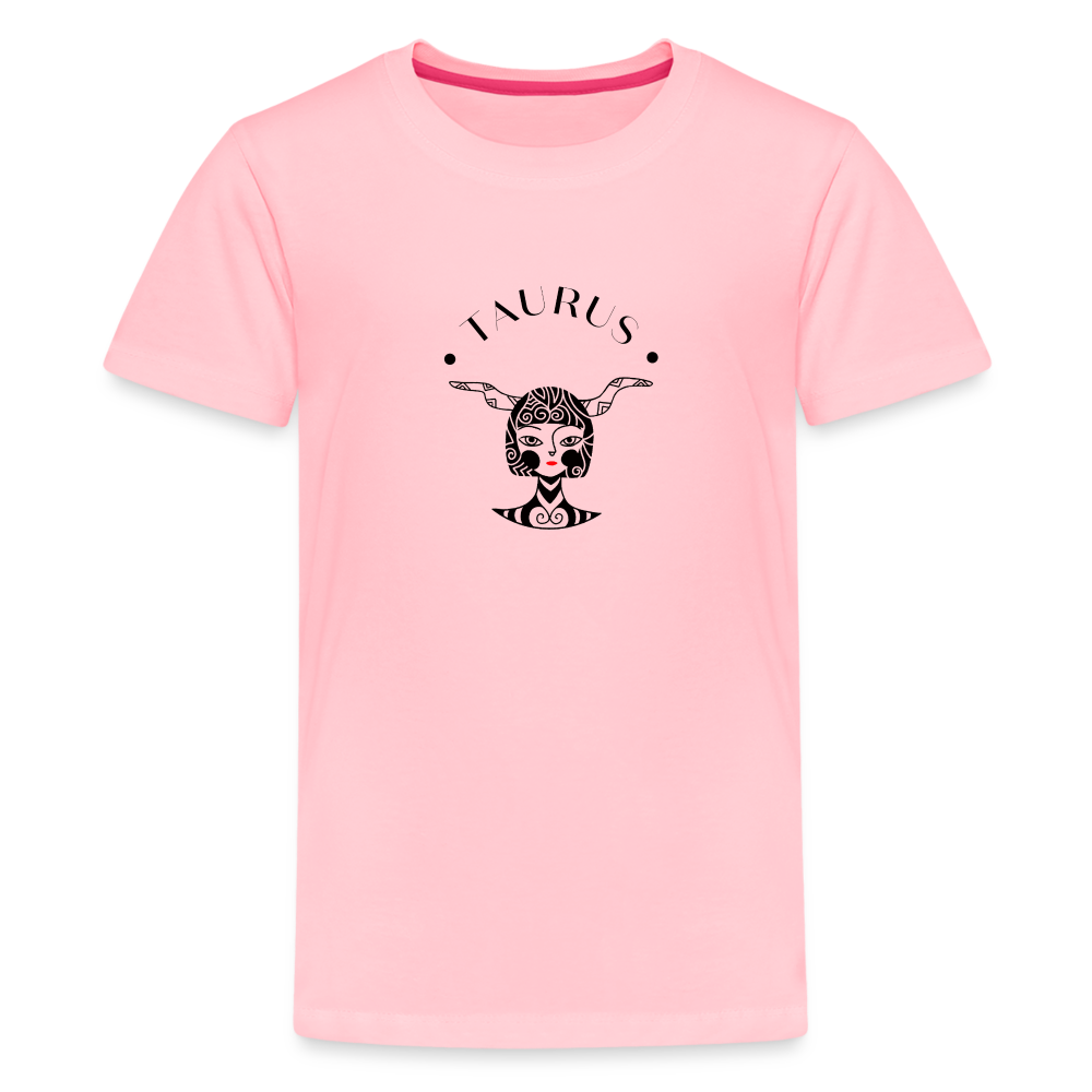 Taurus Kids' Premium T-Shirt - pink