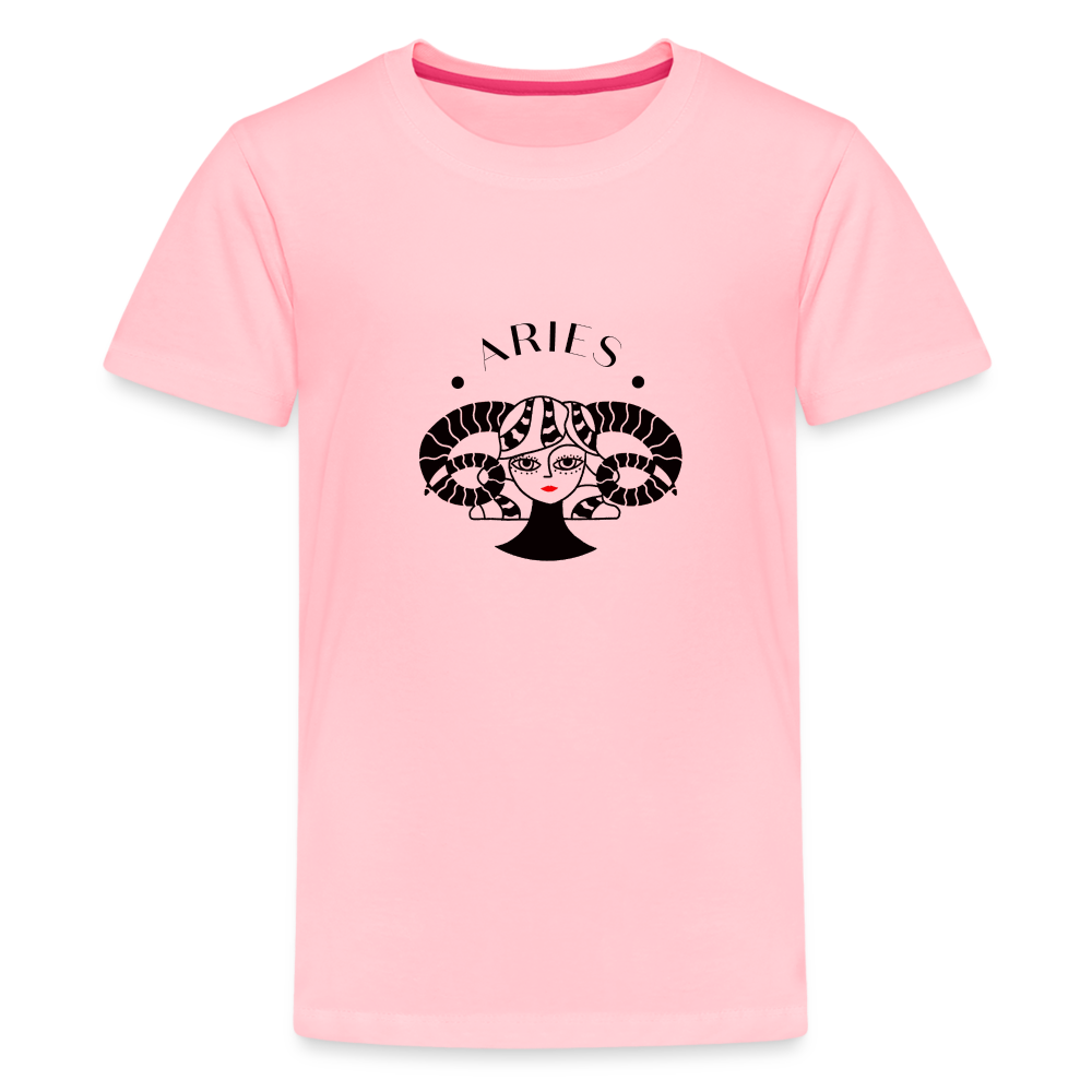 Aries Kids' Premium T-Shirt - pink