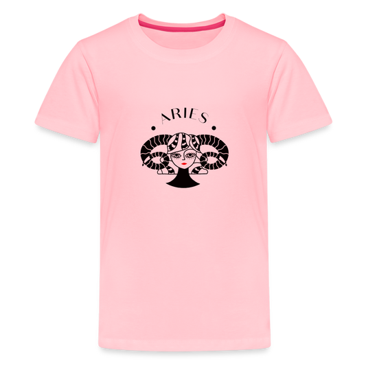 Aries Kids' Premium T-Shirt - pink