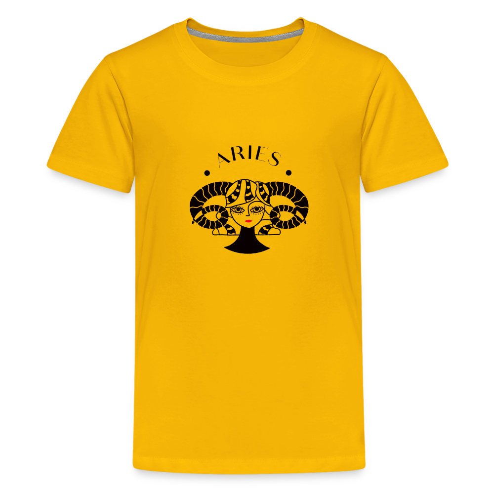 Aries Kids' Premium T-Shirt - sun yellow