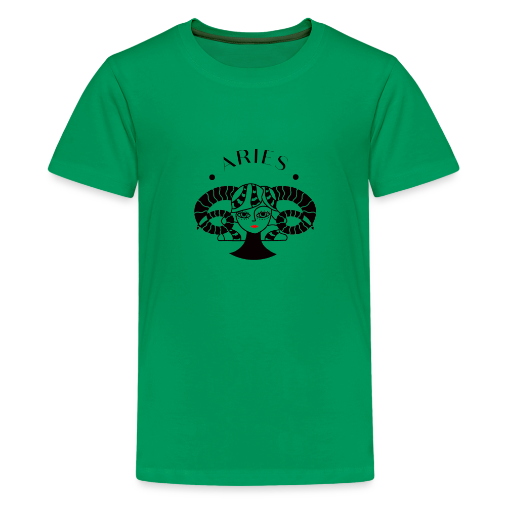 Aries Kids' Premium T-Shirt - kelly green