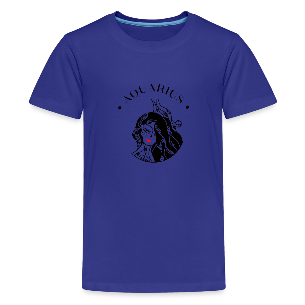 Aquarius Kids' Premium T-Shirt - royal blue