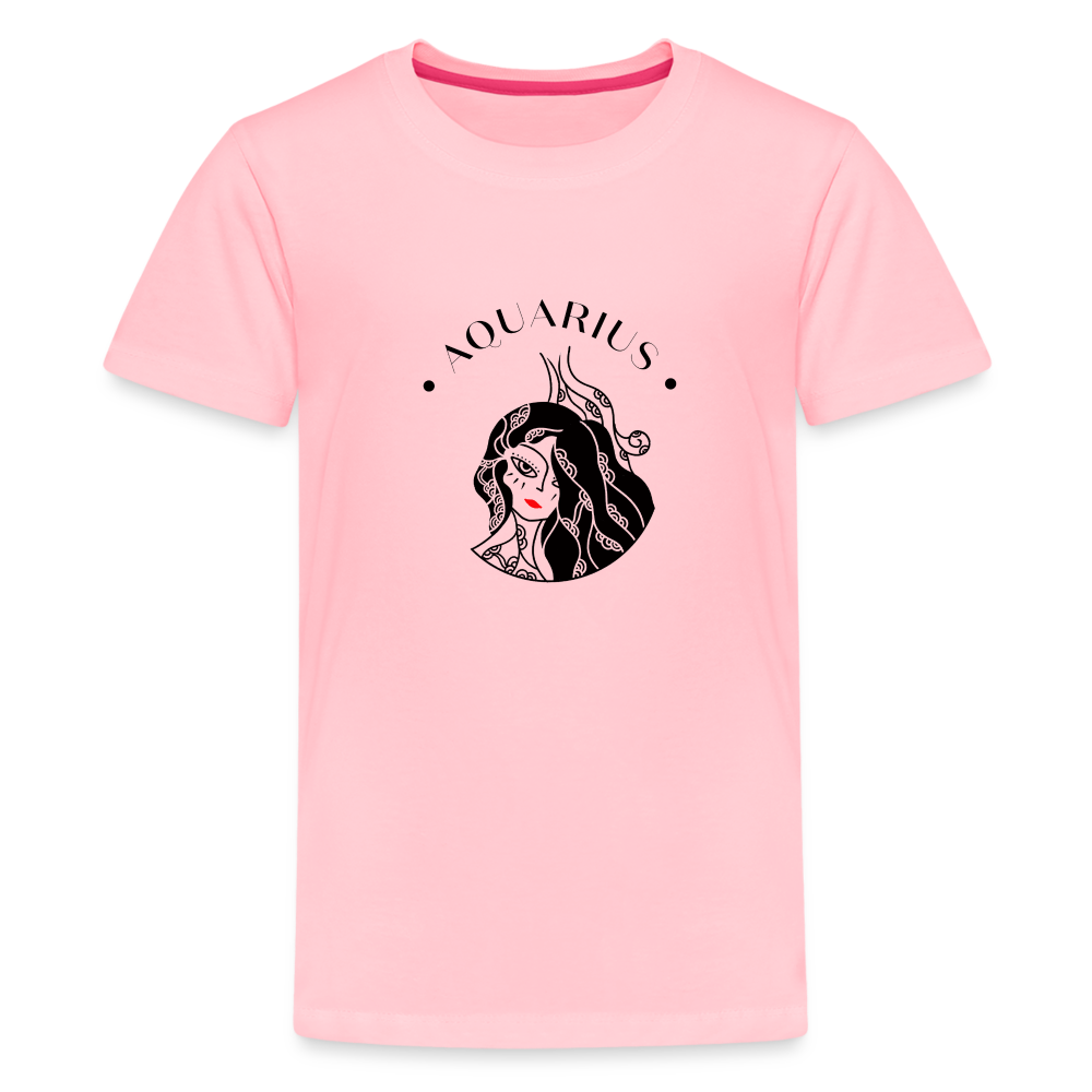 Aquarius Kids' Premium T-Shirt - pink