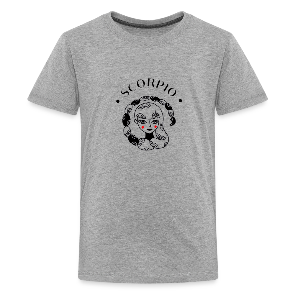 Scorpio Kids' Premium T-Shirt - heather gray