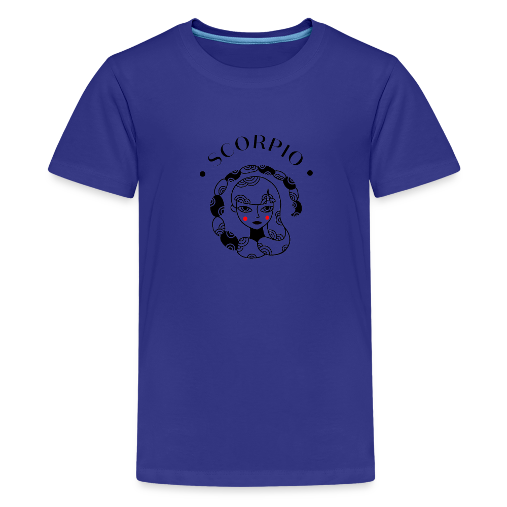 Scorpio Kids' Premium T-Shirt - royal blue