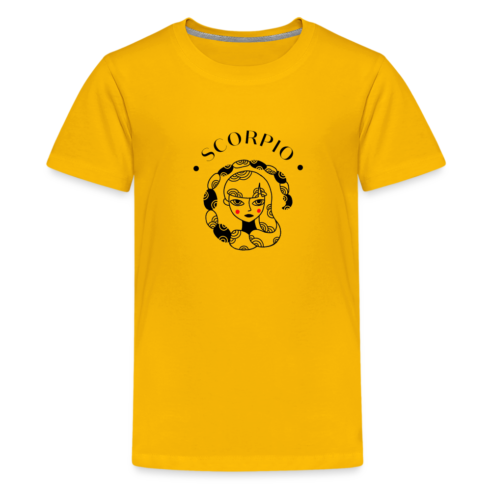 Scorpio Kids' Premium T-Shirt - sun yellow