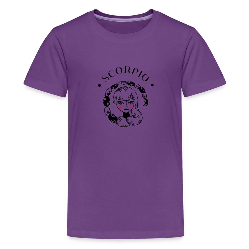 Scorpio Kids' Premium T-Shirt - purple