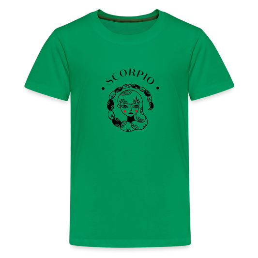 Scorpio Kids' Premium T-Shirt - kelly green