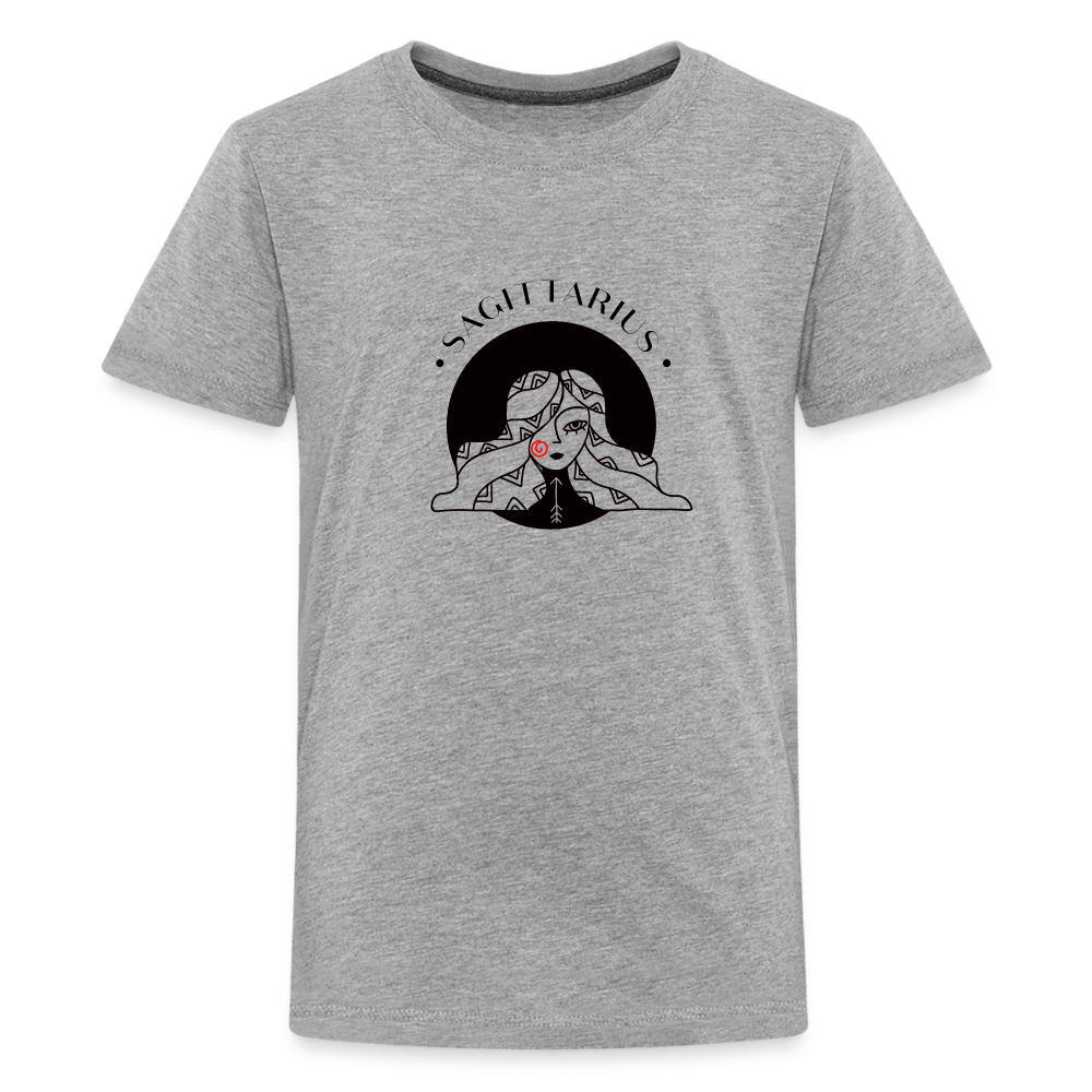 Sagittarius Kids' Premium T-Shirt - heather gray