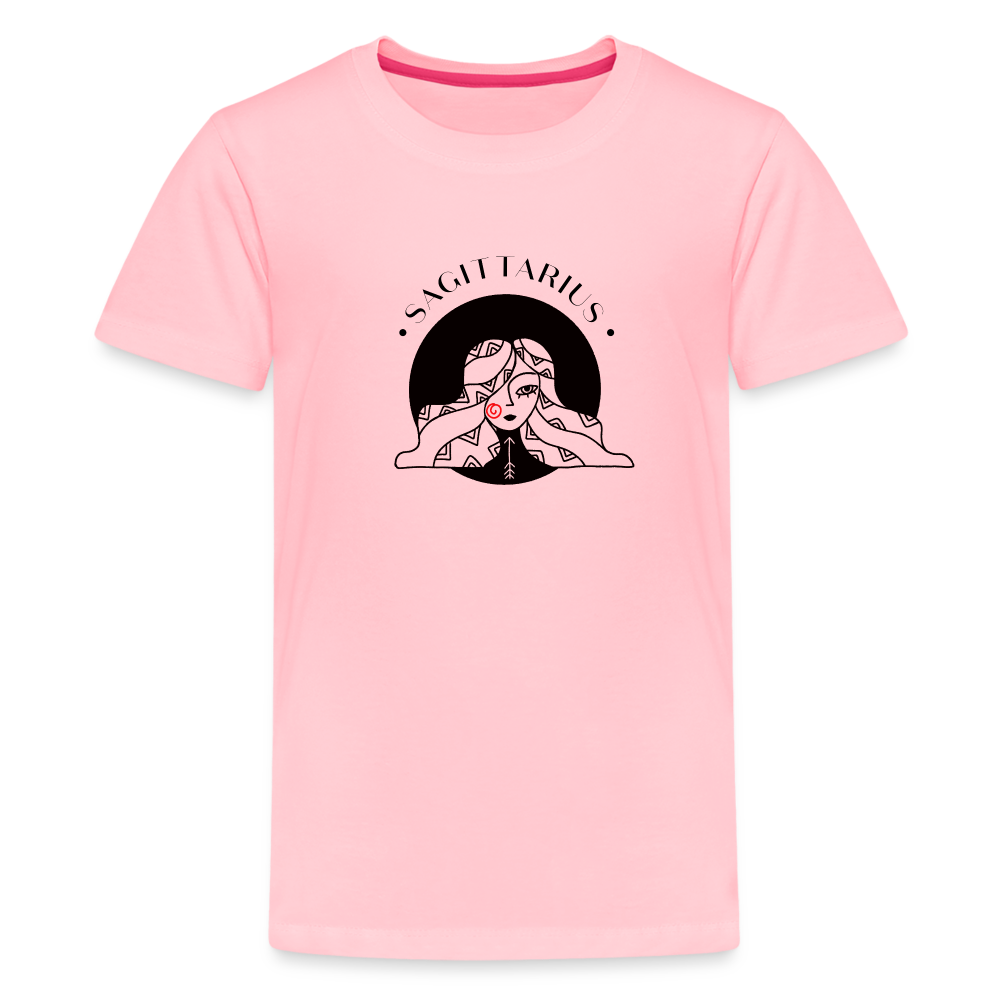 Sagittarius Kids' Premium T-Shirt - pink