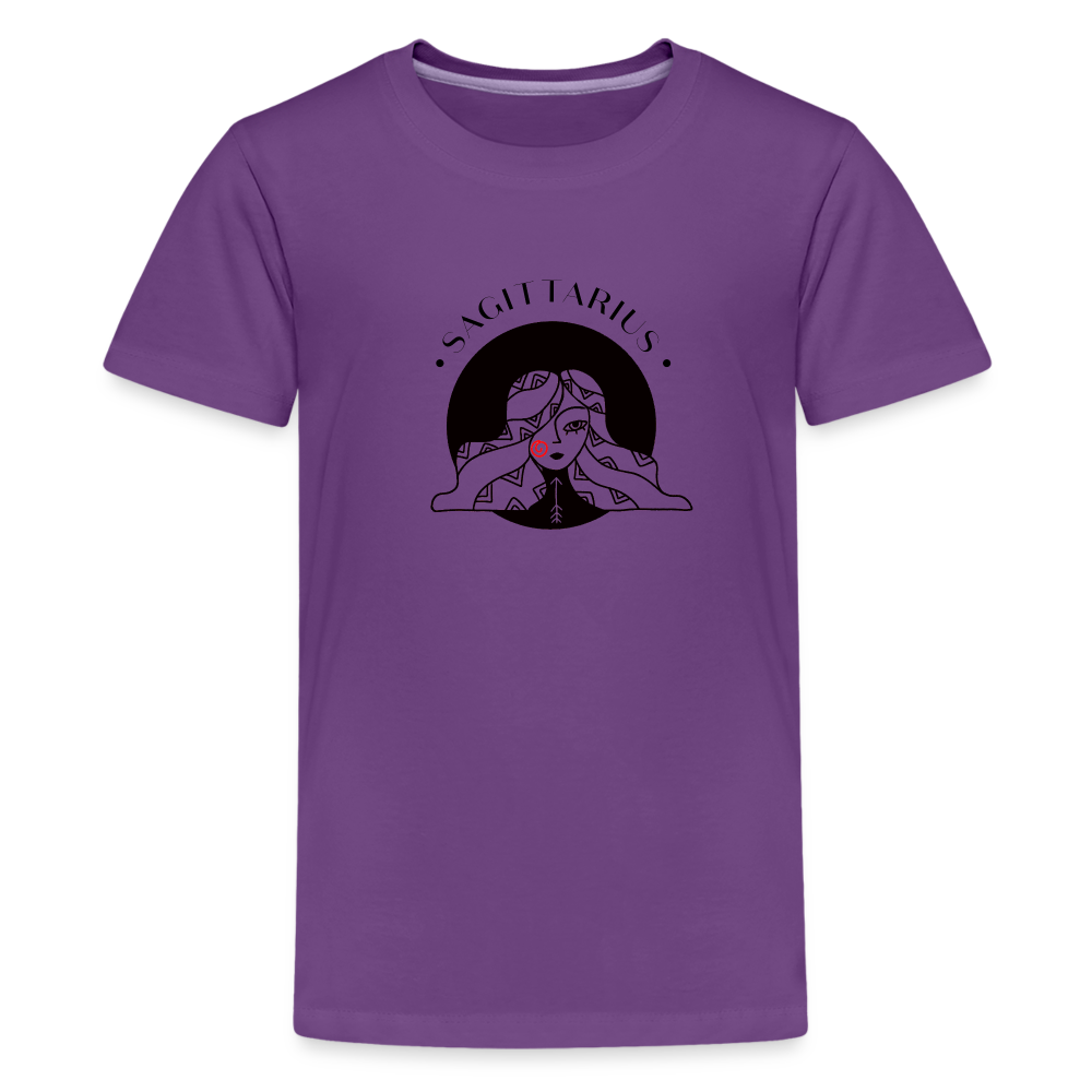 Sagittarius Kids' Premium T-Shirt - purple