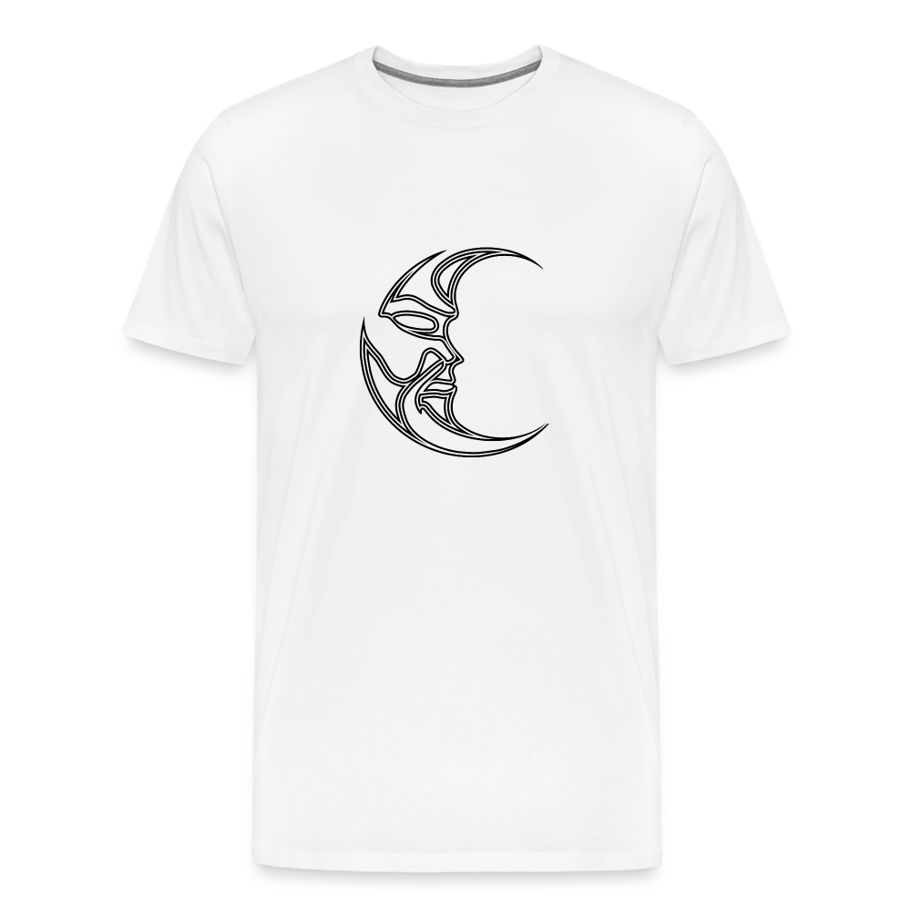 Luna Men's Premium T-Shirt - white