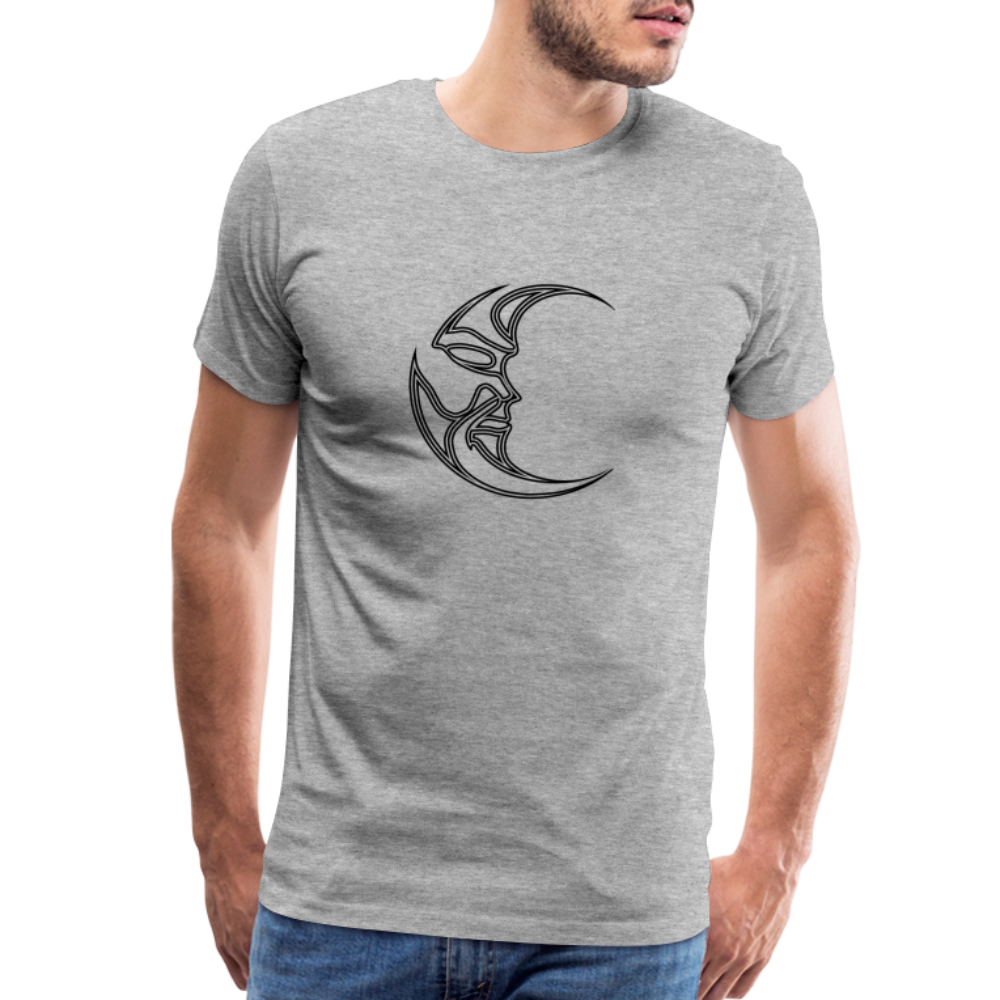 Luna Men's Premium T-Shirt - heather gray