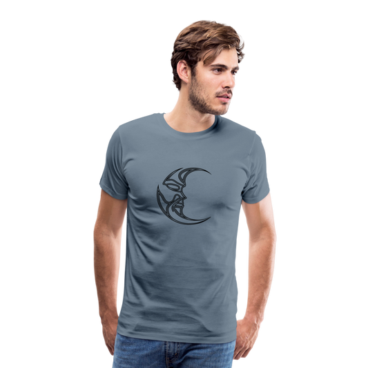 Luna Men's Premium T-Shirt - steel blue