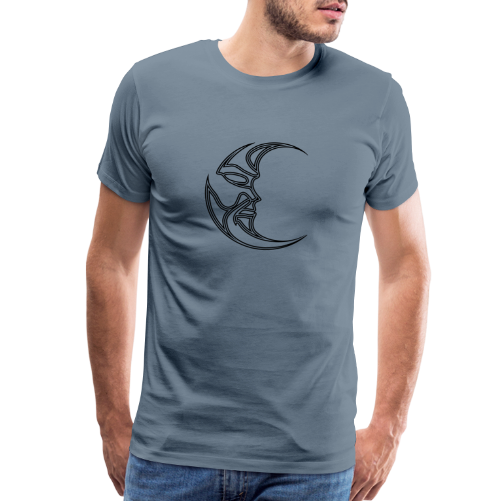 Luna Men's Premium T-Shirt - steel blue