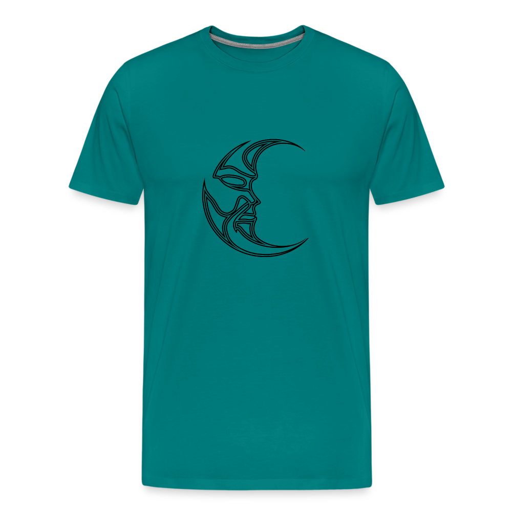 Luna Men's Premium T-Shirt - teal