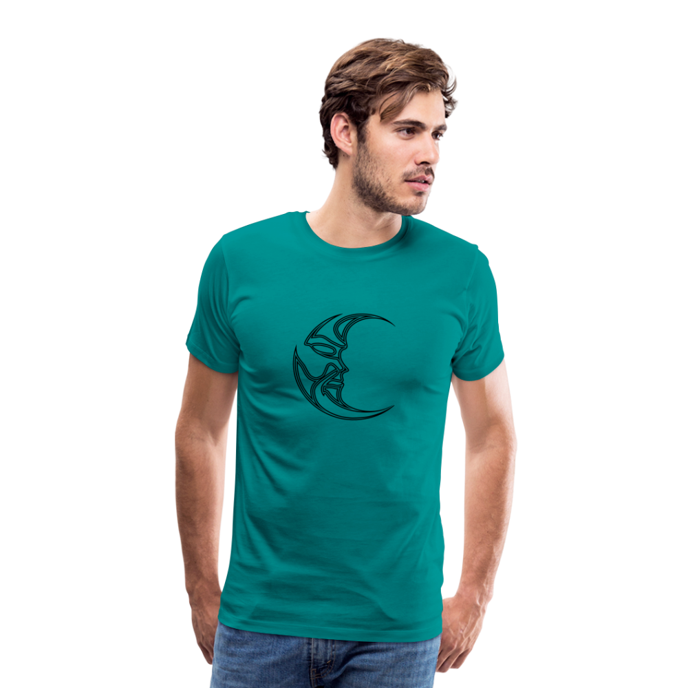 Luna Men's Premium T-Shirt - teal