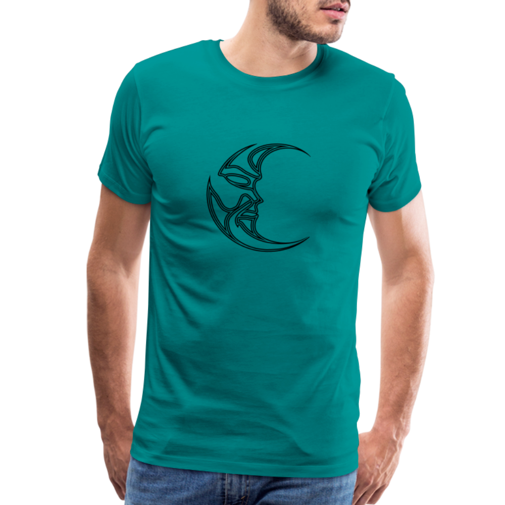 Luna Men's Premium T-Shirt - teal