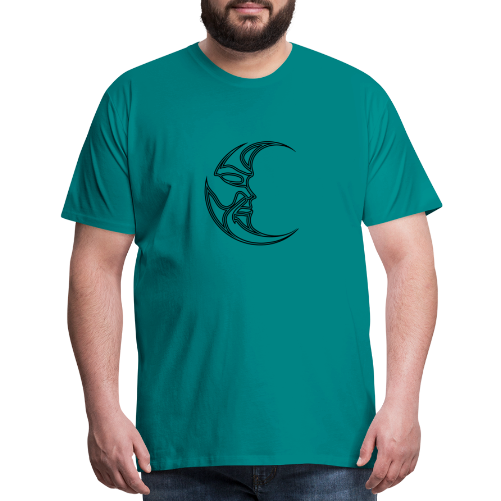 Luna Men's Premium T-Shirt - teal