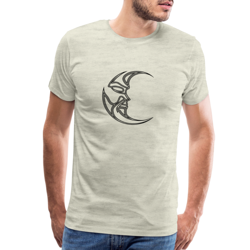 Luna Men's Premium T-Shirt - heather oatmeal