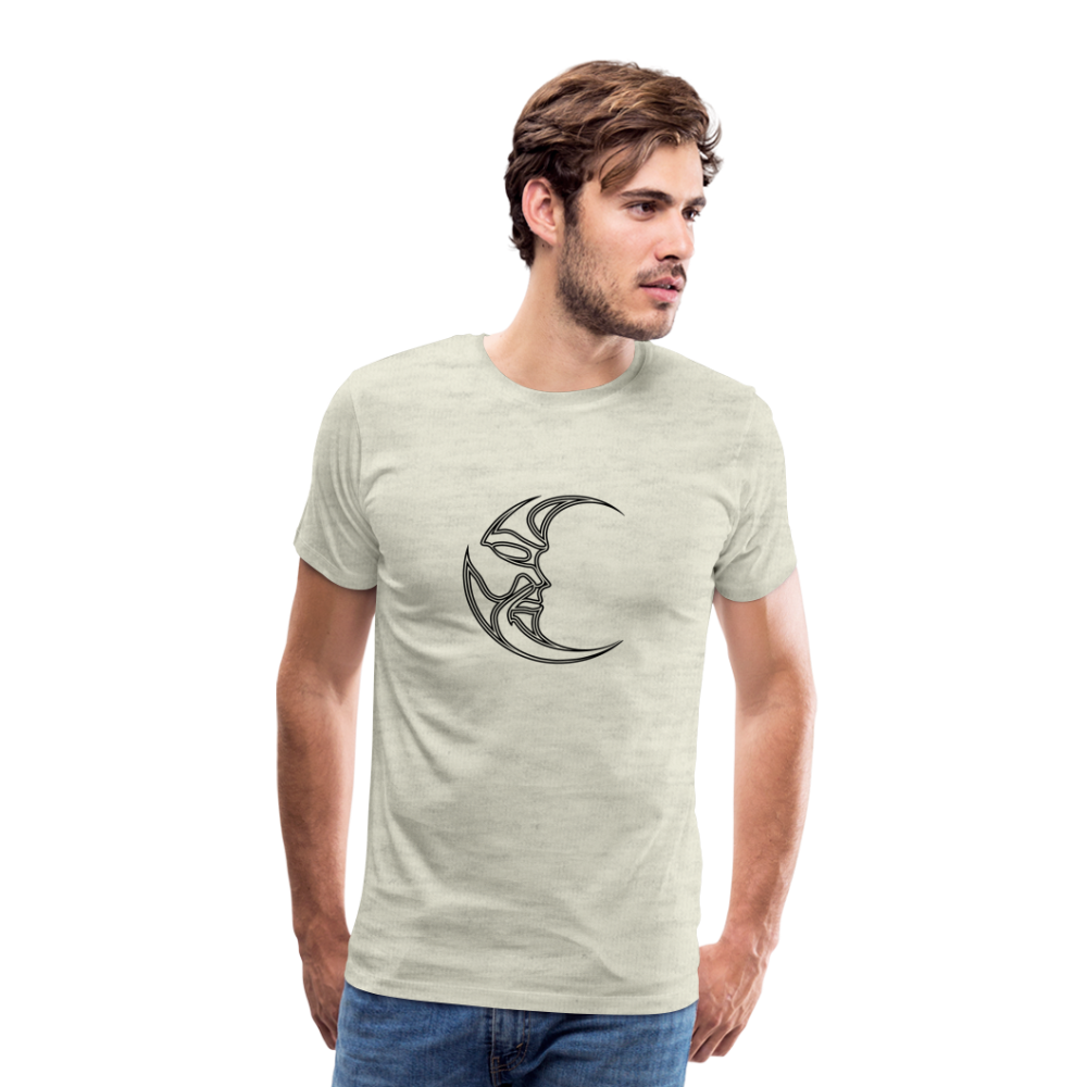 Luna Men's Premium T-Shirt - heather oatmeal