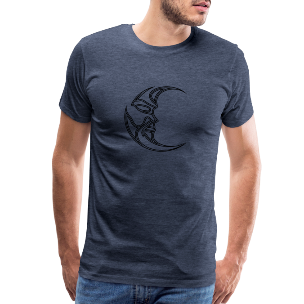 Luna Men's Premium T-Shirt - heather blue