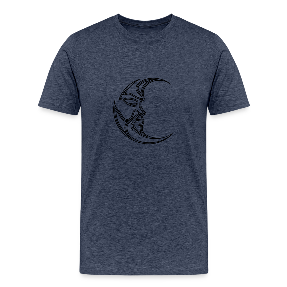 Luna Men's Premium T-Shirt - heather blue