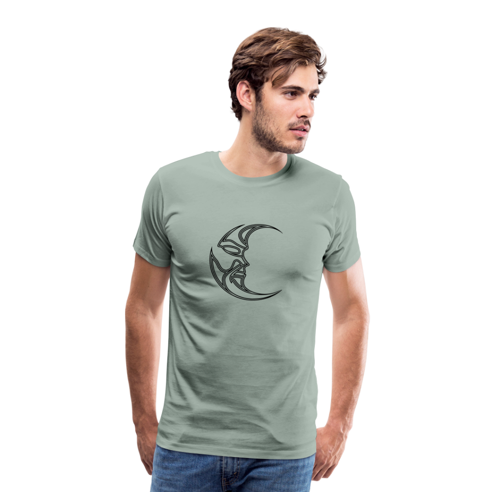 Luna Men's Premium T-Shirt - steel green