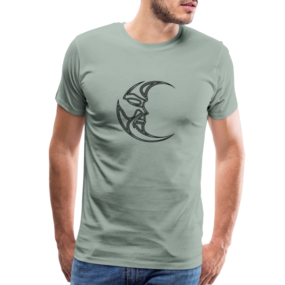 Luna Men's Premium T-Shirt - steel green