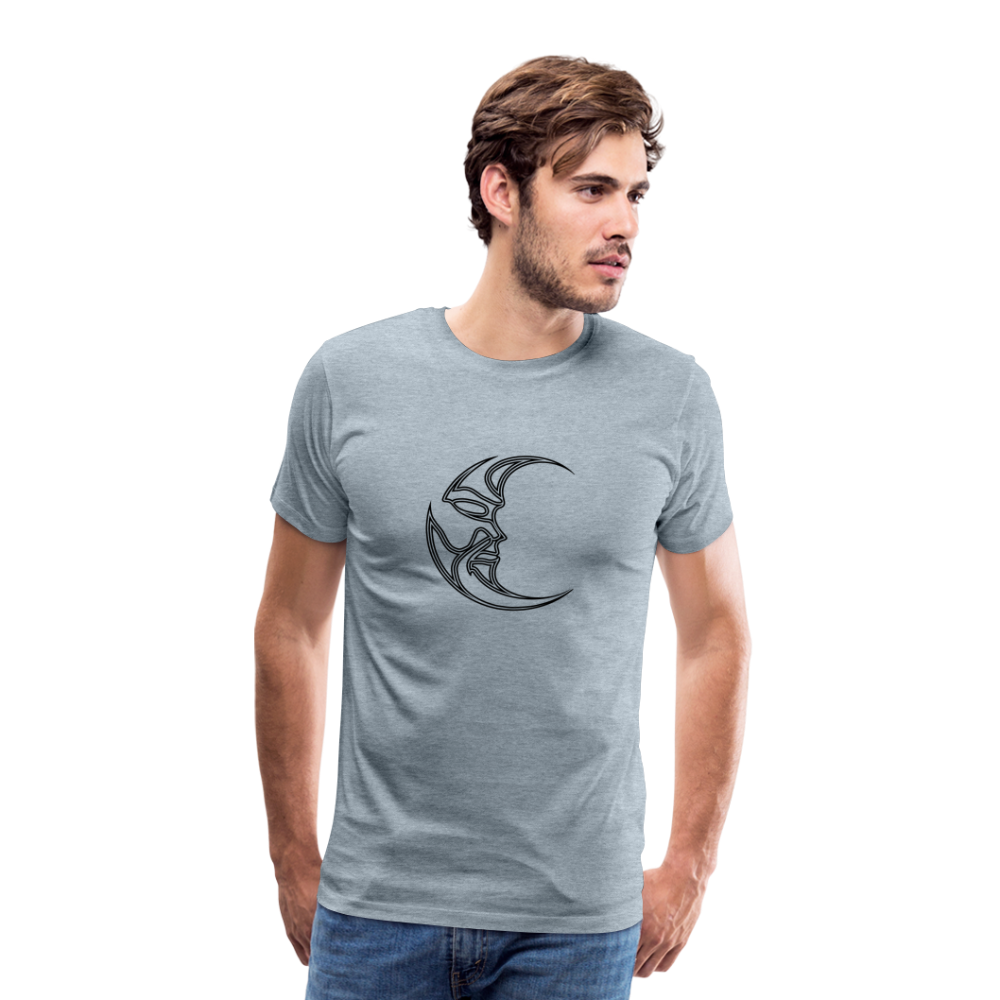 Luna Men's Premium T-Shirt - heather ice blue