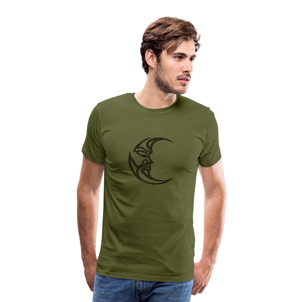 Luna Men's Premium T-Shirt - olive green